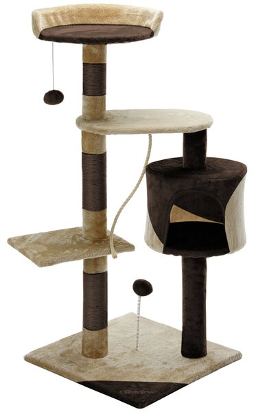 Deuba Škrábadlo pro kočky 112 cm - hnědé