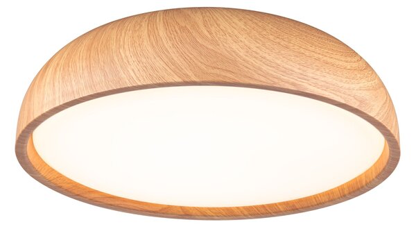 Paulmann 71083 Oka, koupelnové stropní svítidlo LED 24W White Switch, vzhled dřeva, průměr 36cm, IP44