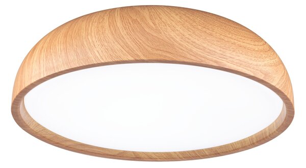Paulmann 71083 Oka, koupelnové stropní svítidlo LED 24W White Switch, vzhled dřeva, průměr 36cm, IP44