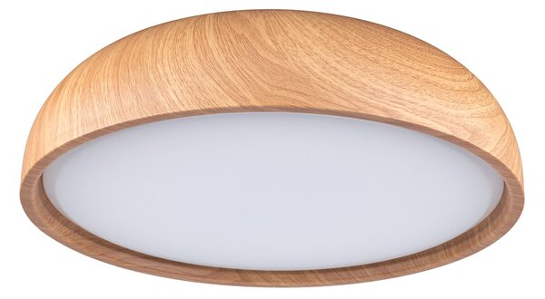 Paulmann 71083 Oka, koupelnové stropní svítidlo LED 24W White Switch, vzhled dřeva, průměr 36cm, IP44