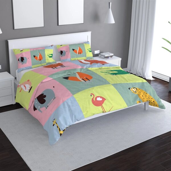 Sablio Povlečení Zvířátka ze Zoo - 140x200 / 90x70