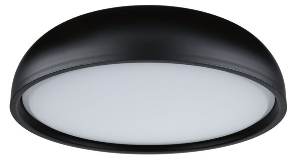 Paulmann 71084 Oka, koupelnové stropní svítidlo LED 24W White Switch, černá, průměr 36cm, IP44