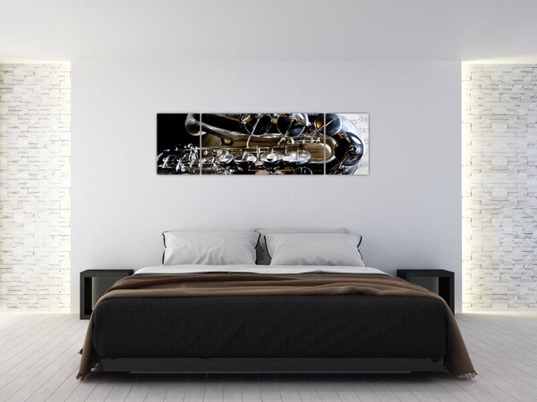 Obraz - Saxofon (170x50 cm)