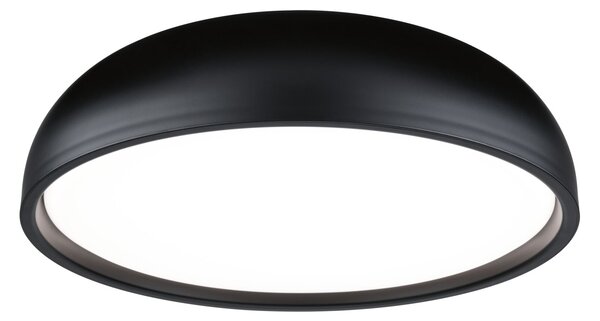 Paulmann 71084 Oka, koupelnové stropní svítidlo LED 24W White Switch, černá, průměr 36cm, IP44