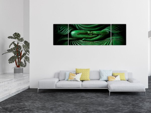 Obraz - Ruka buddhy (170x50 cm)