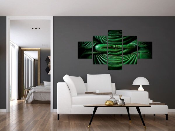 Obraz - Ruka buddhy (125x70 cm)