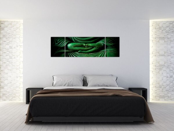 Obraz - Ruka buddhy (170x50 cm)