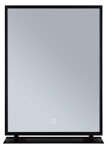 Paulmann 71093 Miro, zrcadlo s osvětlením a s policí, 11W LED Tunable White, černá, 45x62cm, IP44