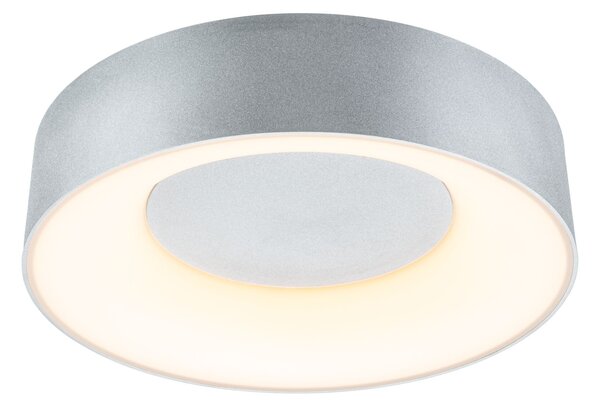 Paulmann 71094 Casca, koupelnové stropní svítidlo LED 16W White Switch, matný chrom, průměr 30cm, IP44