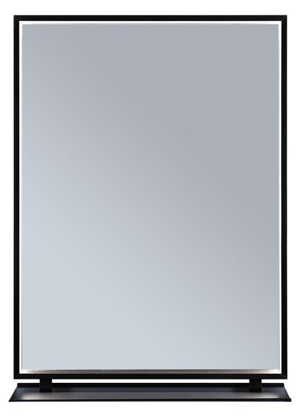 Paulmann 71093 Miro, zrcadlo s osvětlením a s policí, 11W LED Tunable White, černá, 45x62cm, IP44