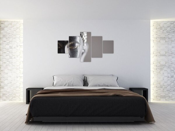 Obraz - Socha Buddhy (125x70 cm)