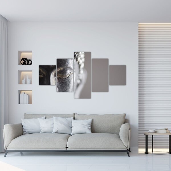 Obraz - Socha Buddhy (125x70 cm)