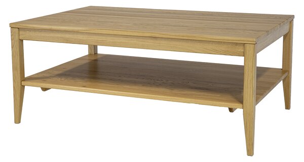 Konferenční stolek RETRO s policí 100 x 60 cm (na výběr více variant)