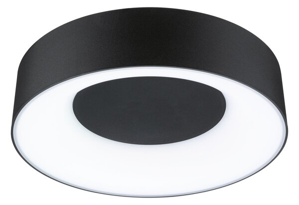 Paulmann 71096 Casca, koupelnové stropní svítidlo LED 16W White Switch, černá, průměr 30cm, IP44