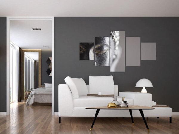 Obraz - Socha Buddhy (125x70 cm)