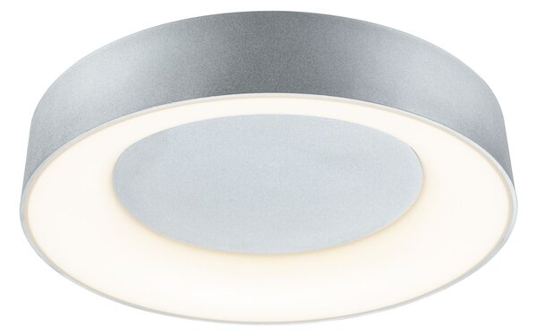 Paulmann 71095 Casca, koupelnové stropní svítidlo LED 23W White Switch, matný chrom, průměr 40cm, IP44