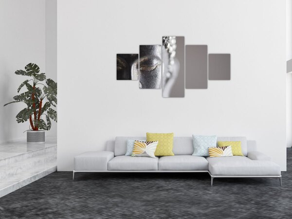 Obraz - Socha Buddhy (125x70 cm)