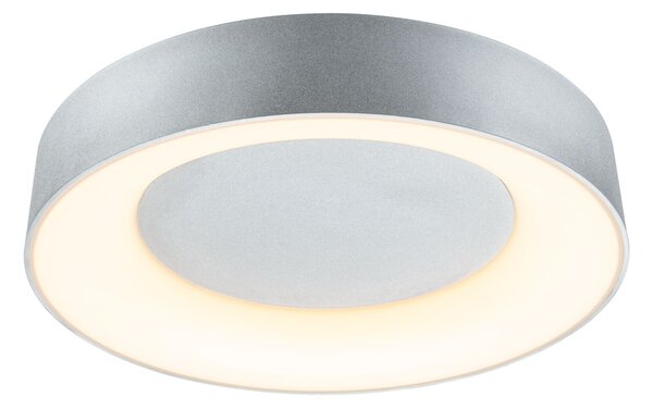 Paulmann 71095 Casca, koupelnové stropní svítidlo LED 23W White Switch, matný chrom, průměr 40cm, IP44