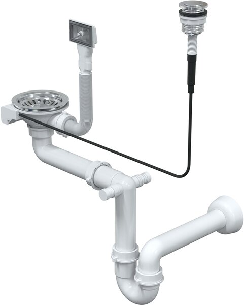 Quadron Marc dřez graniteq 75x49 cm černá HQM7650U7_FM_BS