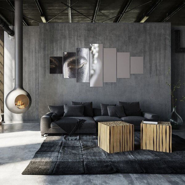 Obraz - Socha Buddhy (210x100 cm)