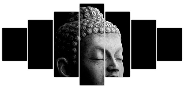 Obraz - Buddha, portrét (210x100 cm)