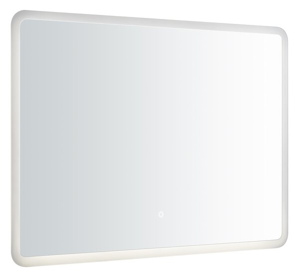 Nordlux 2310271000 Dovina, zrcadlo s osvětlením, 20W LED 4000K, s vypínačem, 60x80cm, IP44