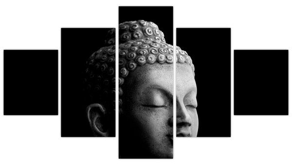 Obraz - Buddha, portrét (125x70 cm)