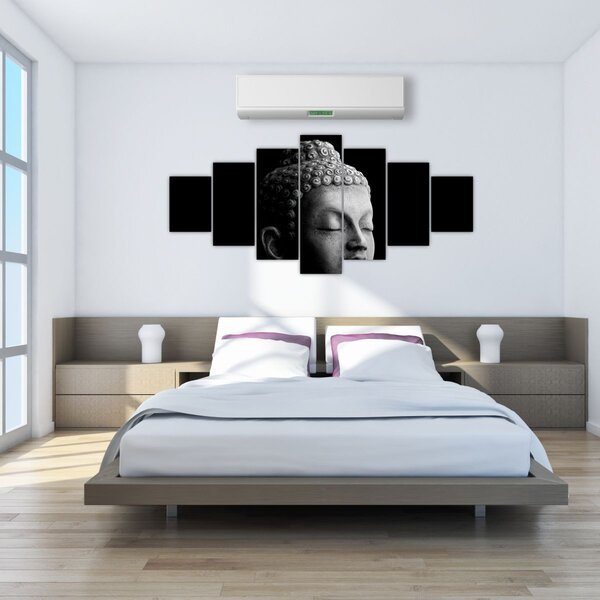 Obraz - Buddha, portrét (210x100 cm)