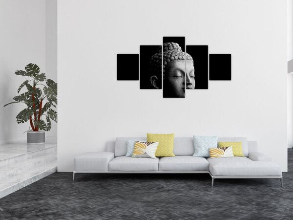Obraz - Buddha, portrét (125x70 cm)