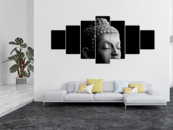 Obraz - Buddha, portrét (210x100 cm)