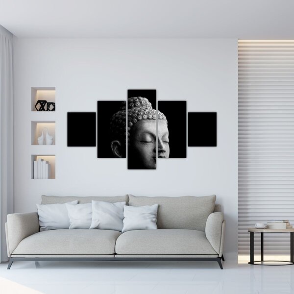 Obraz - Buddha, portrét (125x70 cm)