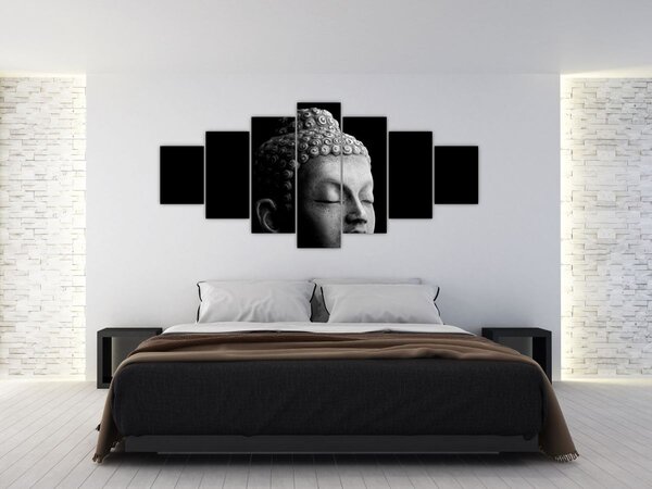 Obraz - Buddha, portrét (210x100 cm)