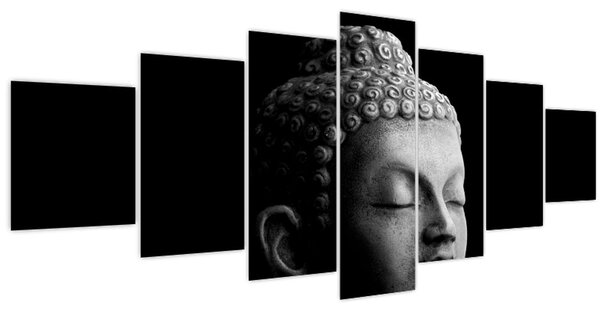Obraz - Buddha, portrét (210x100 cm)