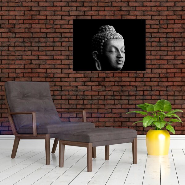 Obraz - Buddha, portrét (70x50 cm)