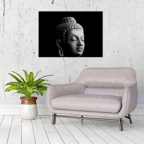Obraz - Buddha, portrét (70x50 cm)