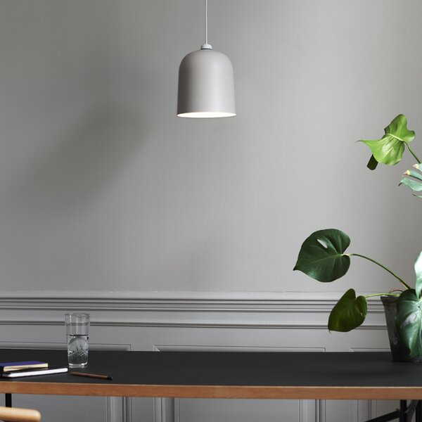 Nordlux 2020673001 Angle E27, závěsné svítidlo s možností změny směru svícení, 1x E27 max.60W, bílošedá, průměr 20,6cm