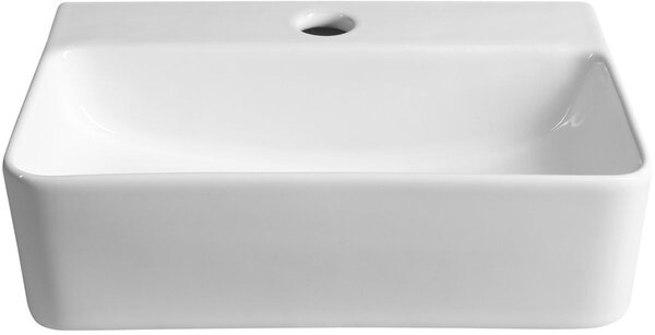 Sapho Small umyvadlo 36x25 cm obdélníkový klasický bílá lesk AR362