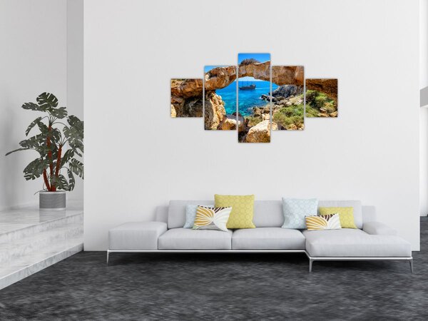 Obraz - Cape Greco (125x70 cm)