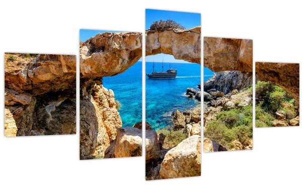 Obraz - Cape Greco (125x70 cm)