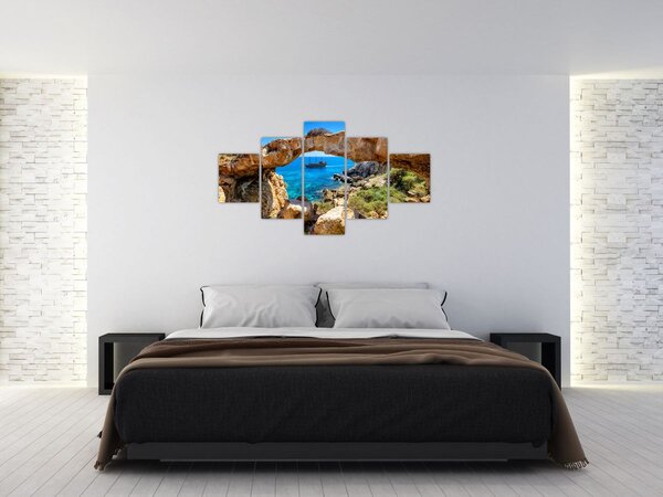 Obraz - Cape Greco (125x70 cm)