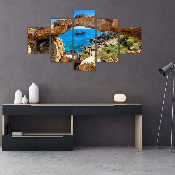 Obraz - Cape Greco (125x70 cm)