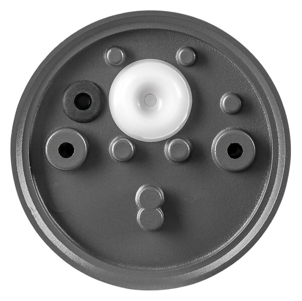 Schrack Venkovní stropní svítidlo Almeria Small LED 12,5W 3000K, antracit, průměr 9cm, IP54