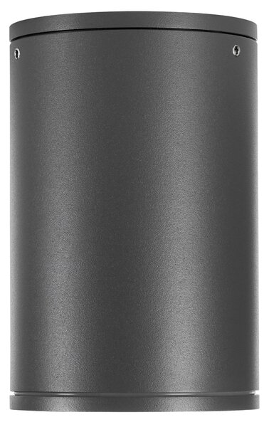 Schrack Venkovní stropní svítidlo Almeria Small LED 12,5W 3000K, antracit, průměr 9cm, IP54