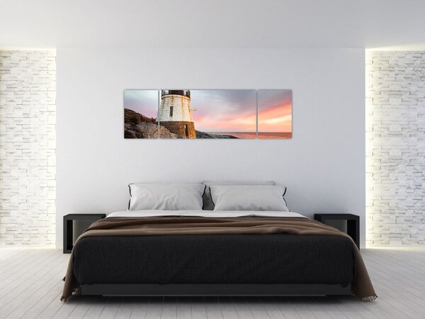 Obraz - Maják Castle Hill (170x50 cm)