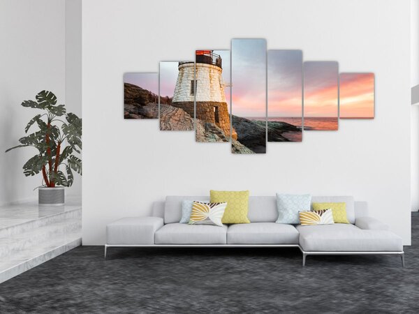 Obraz - Maják Castle Hill (210x100 cm)