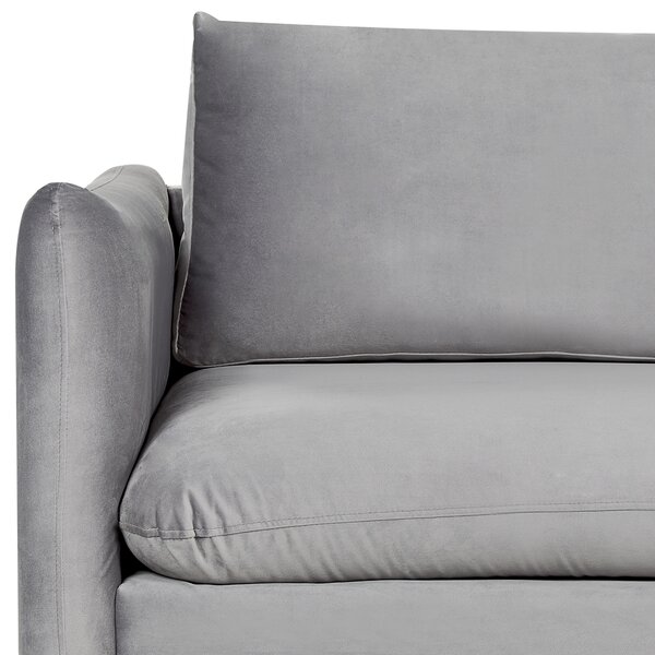 Obývací sestava 4místná VINTERBRO Umělý samet Šedá