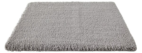 Koupelnová předložka SOFTY 55 stříbrná, 55x65 cm