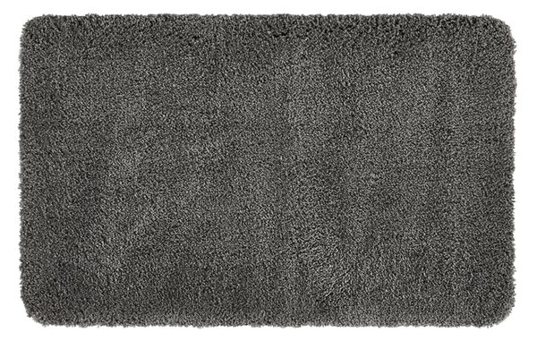 Koupelnová předložka SOFTY 55 antracitová, 55x65 cm
