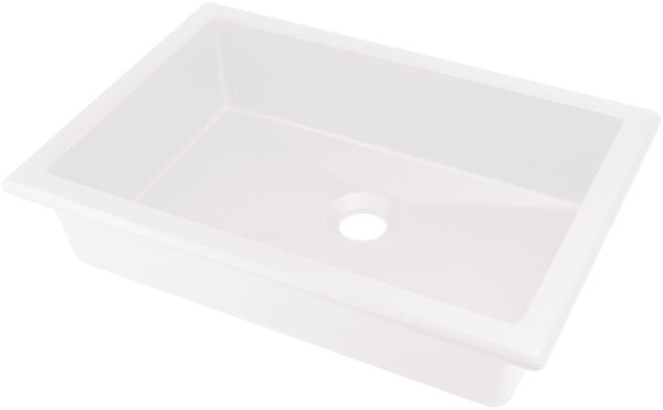 Deante Correo umyvadlo 50x35 cm obdélníkový zápustný-pod pult bílá matný CQR_AU5U