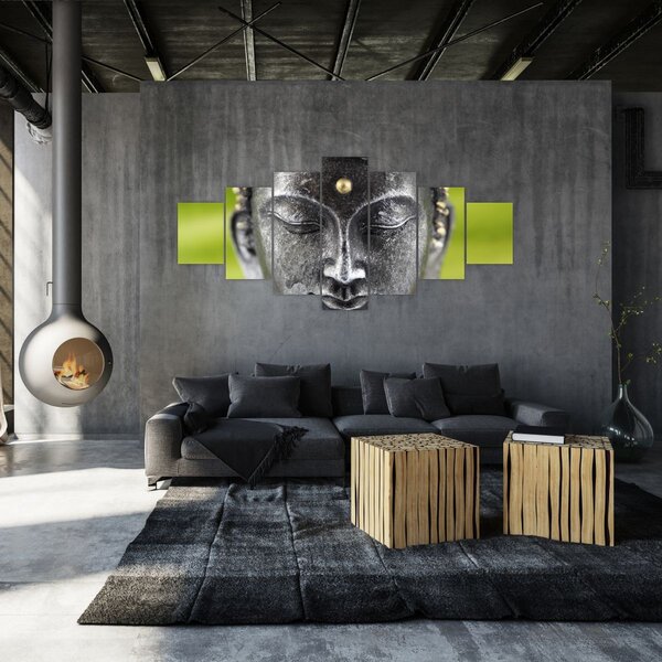 Obraz - Socha Buddhy II. (210x100 cm)